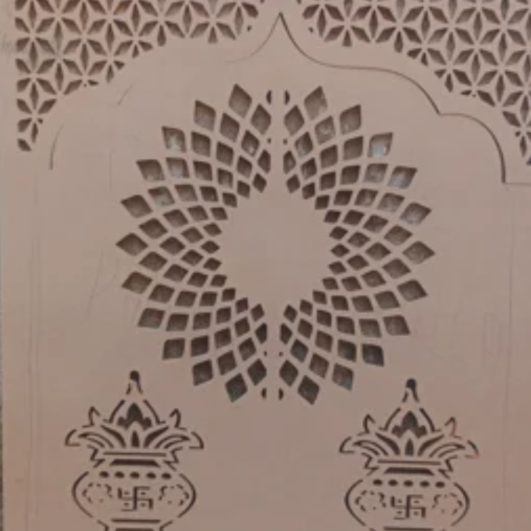 mdf jali cutting